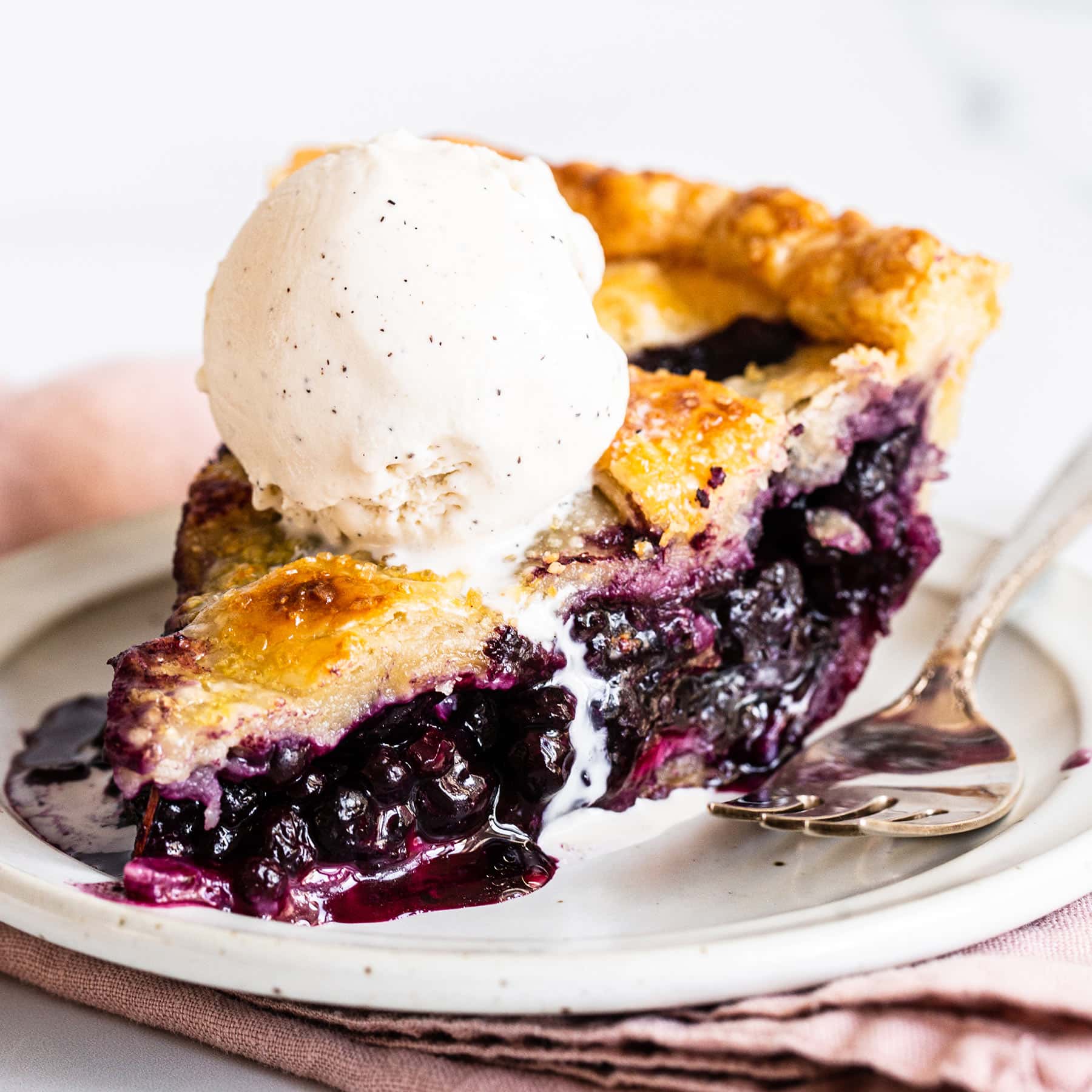 Homemade Blueberry Pie Recipe From The Food Charlatan Recipe Homemade Blueberry Pie