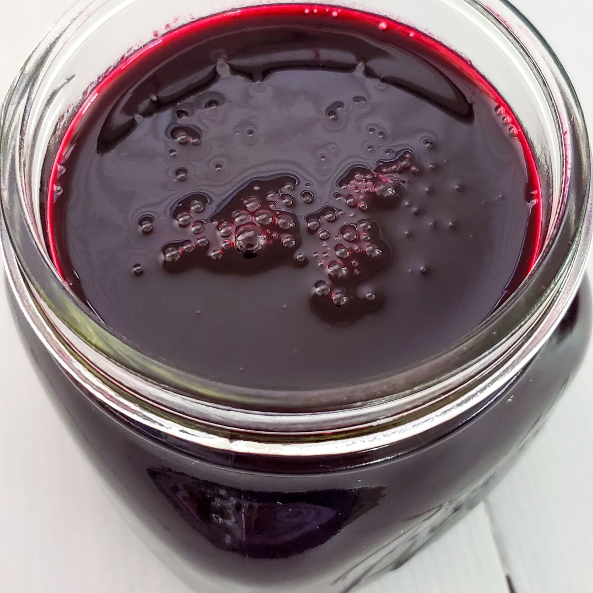 Homemade Blueberry Syrup Recipe Happy Mothering Blueberry Syrup