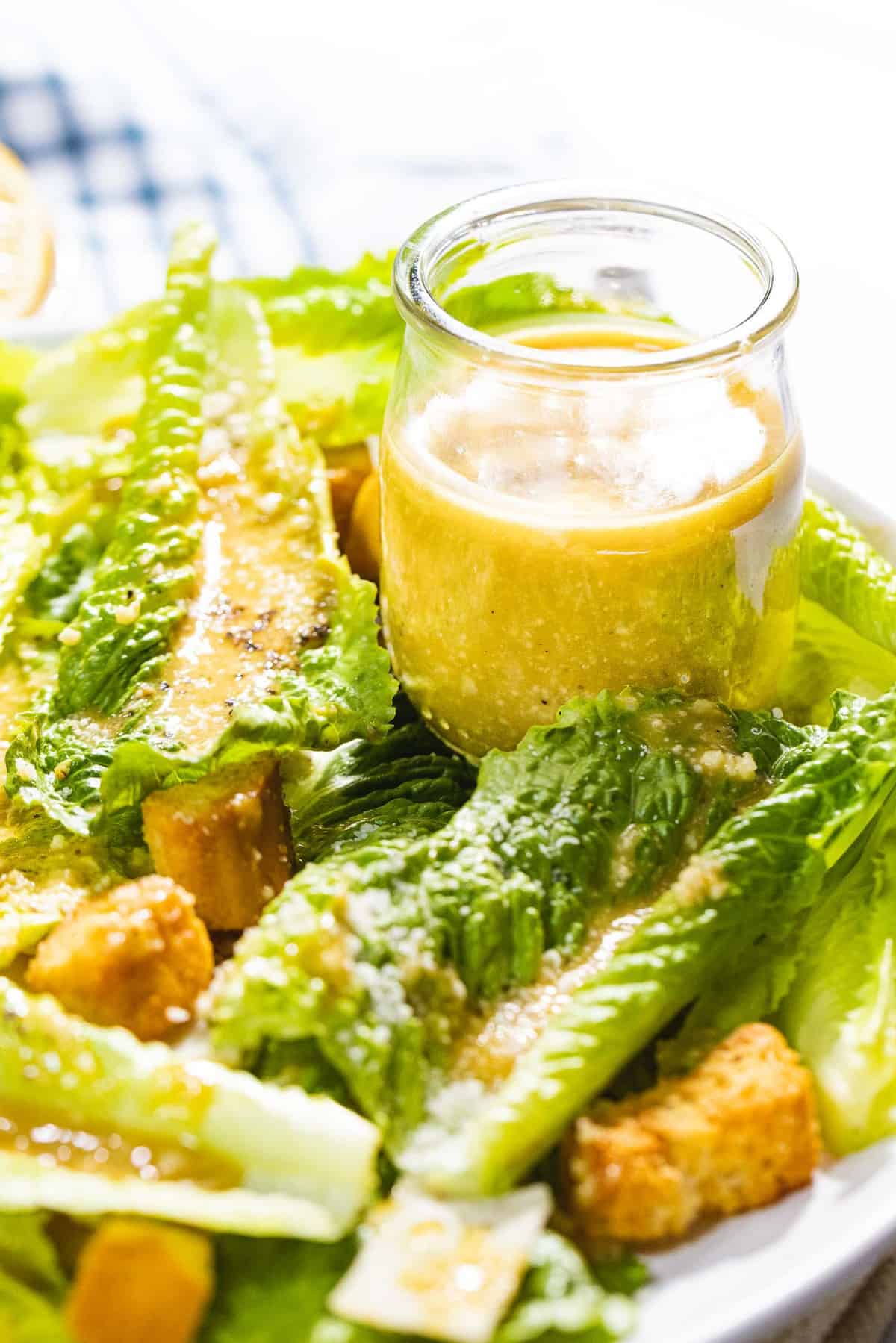 Homemade Caesar Salad Dressing Drive Me Hungry