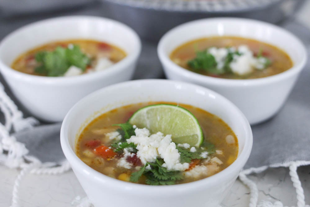 Homemade Cafe Rio Chicken Tortilla Soup A Bountiful Kitchen