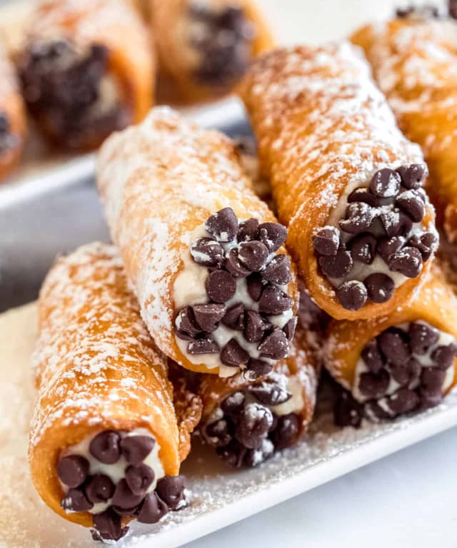 Homemade Cannoli Recipe Wanderzest