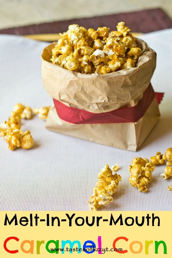 Homemade Caramel Corn Easy Popcorn Recipe That Melts In Your Mouth