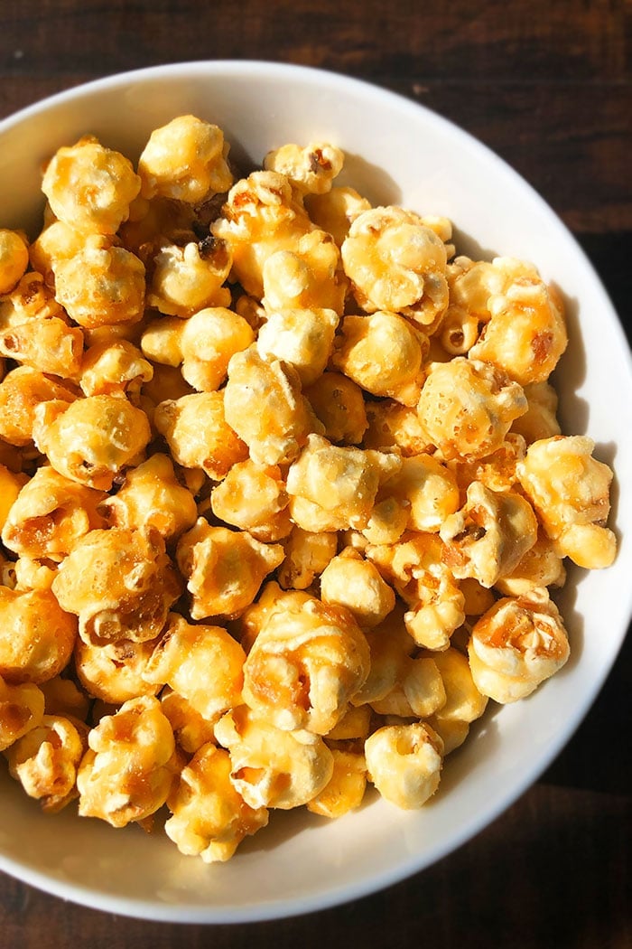 Homemade Caramel Corn Recipe