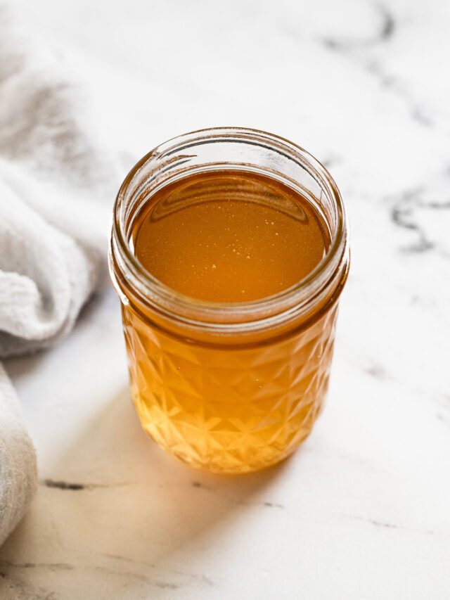 Homemade Caramel Simple Syrup For Coffee More Fork In The Kitchen