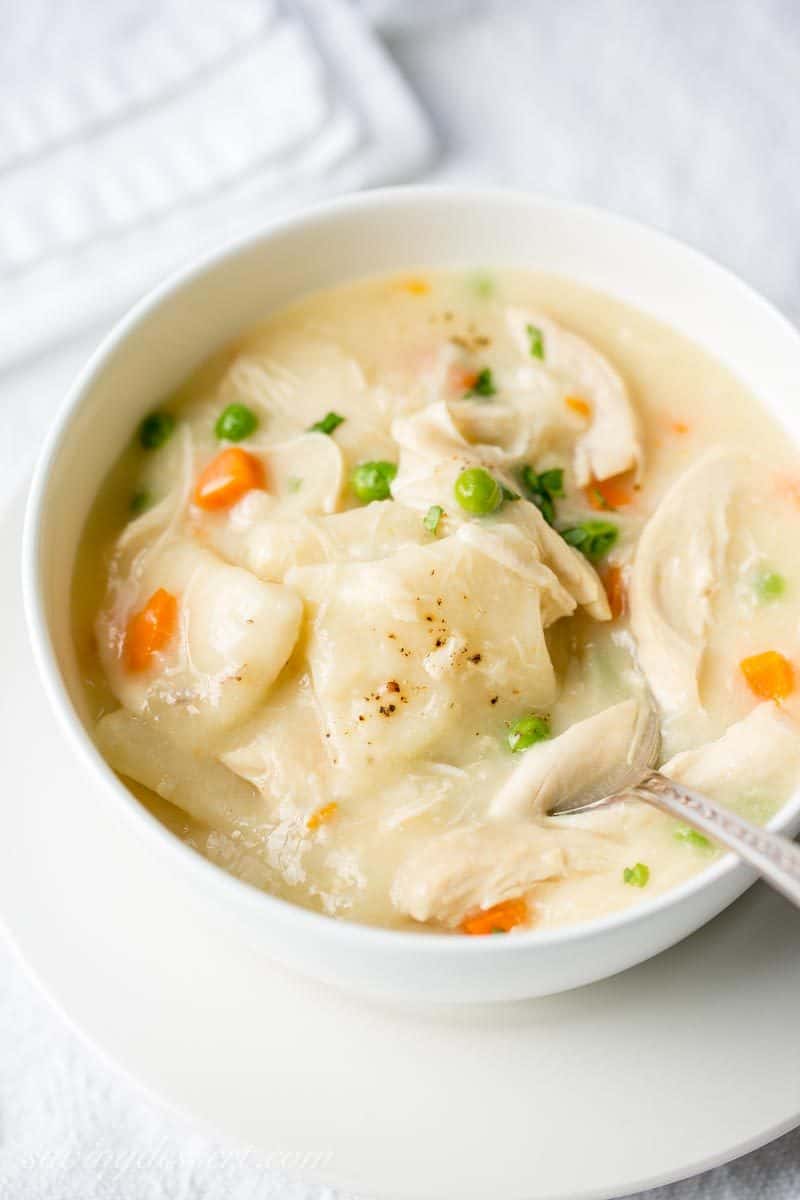 Homemade Chicken And Dumplings