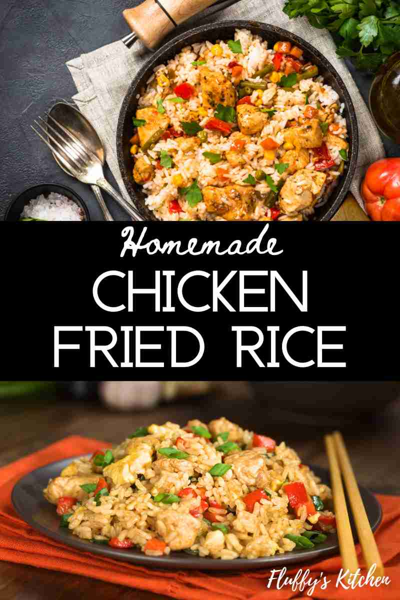 Homemade Chicken Fried Rice So Easy Modernmealmakeover Com