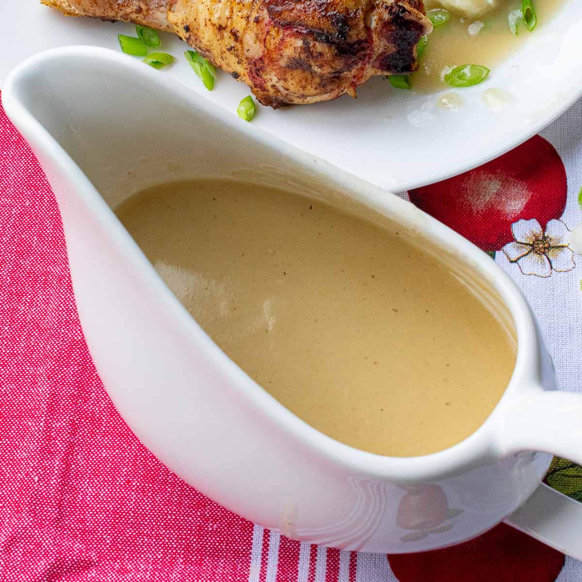 Homemade Chicken Gravy Recipe From Broth Joe S Healthy Meals