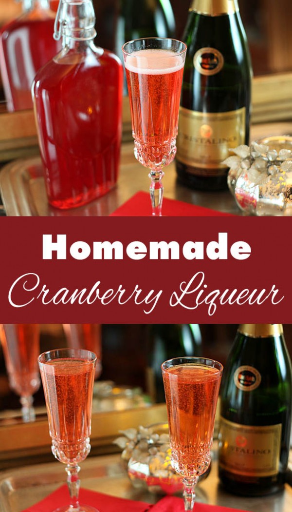 Homemade Cranberry Liqueur Is Easy To Make Delicious To Drink And A