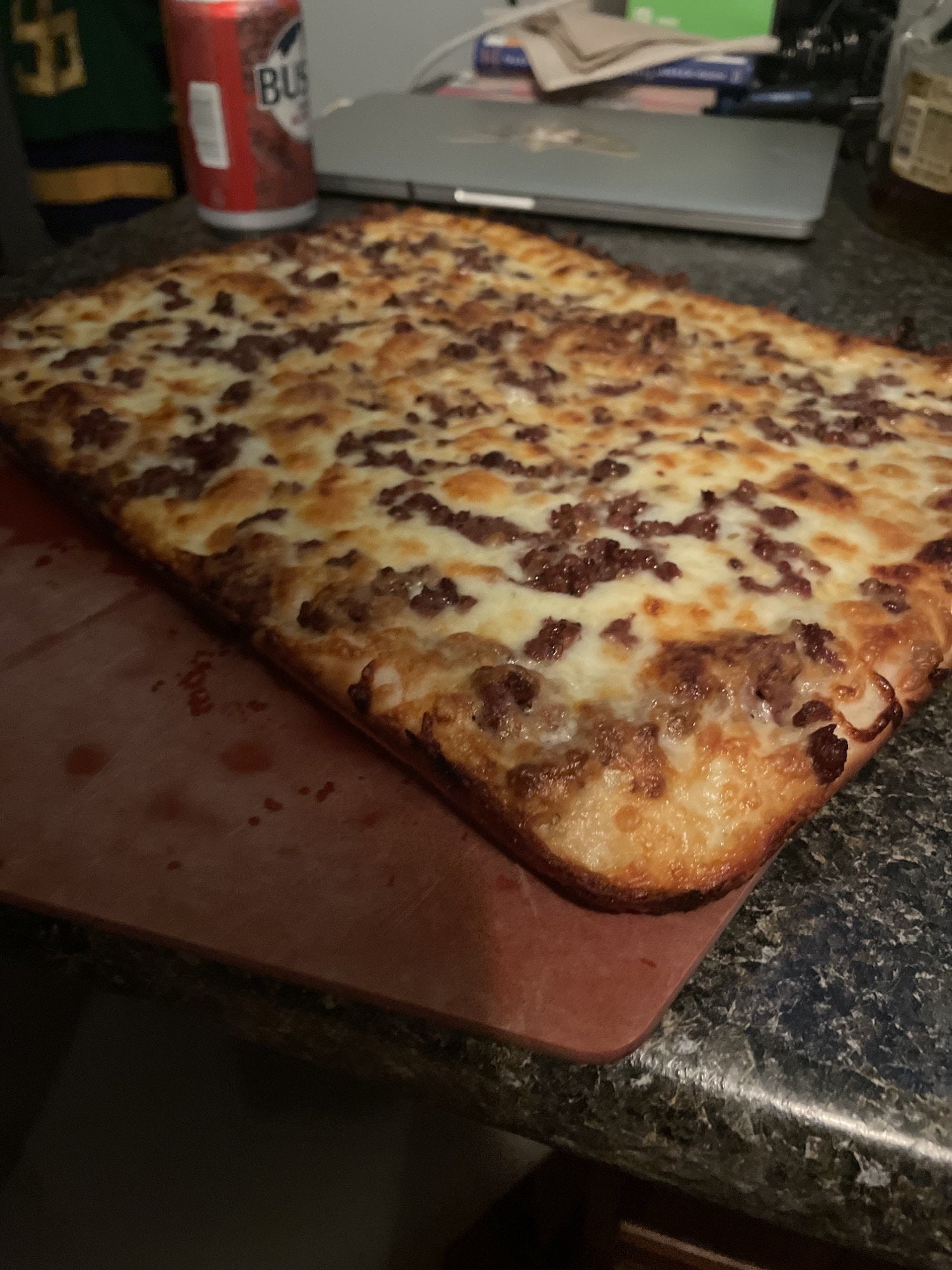 Homemade Detroit Style Pizza R Food