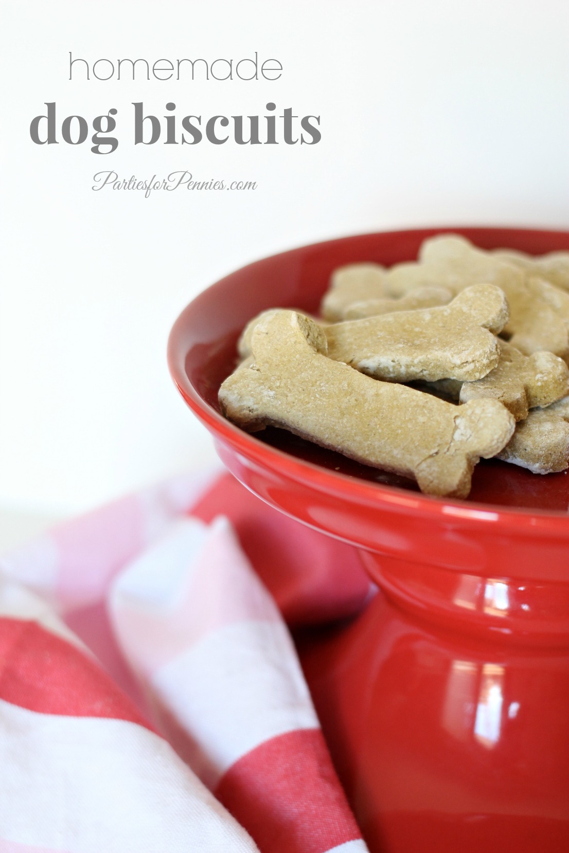 Homemade Dog Biscuit Recipe Parties For Pennies