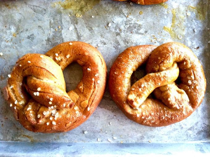 Homemade German Pretzels Soft Pretzel Recipe West Via Midwest