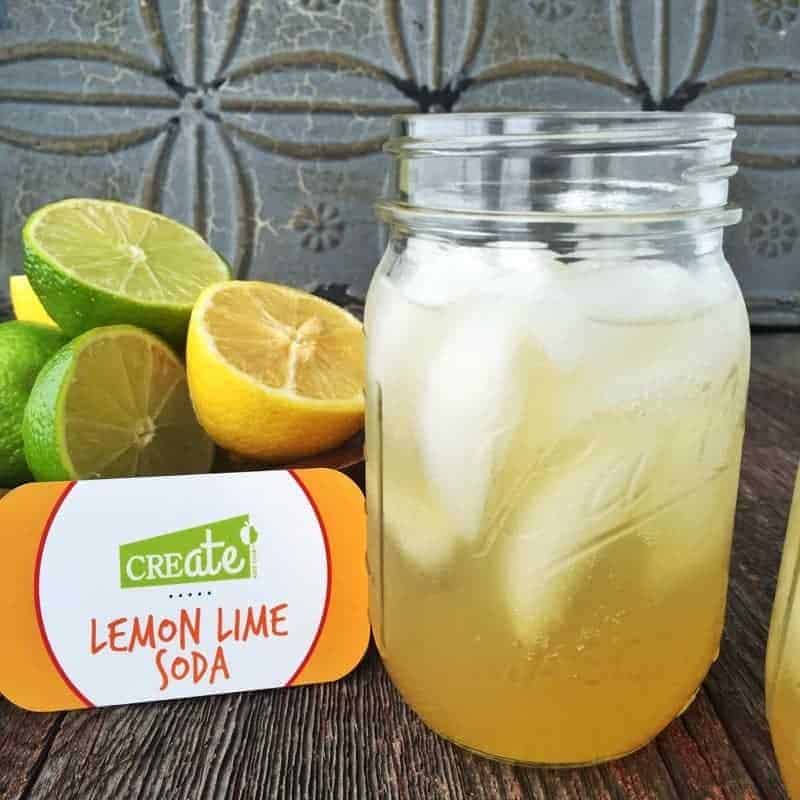 Homemade Lemon Lime Soda Recipe Create Kids Club