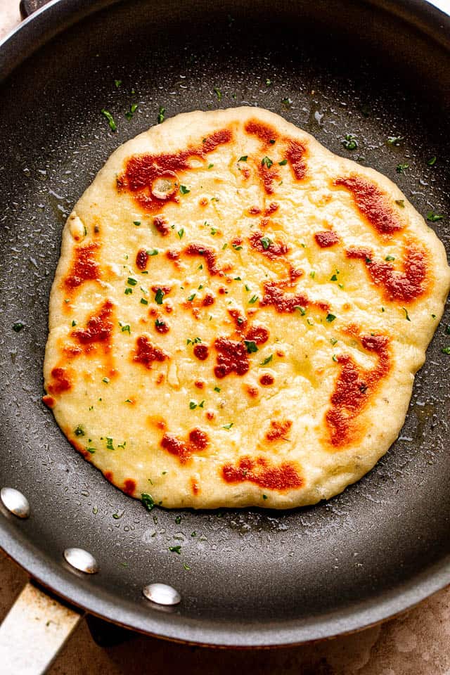 Homemade Naan Soft Flatbread Recipe Flatbread Cooking Easy