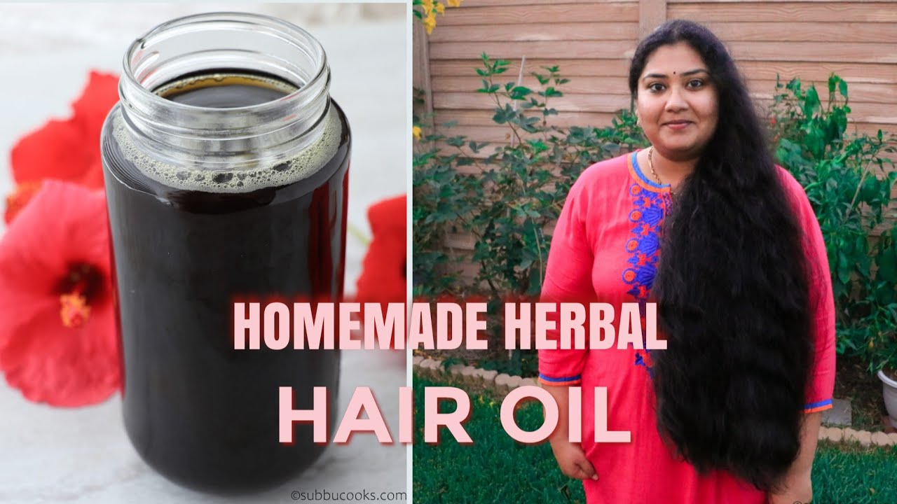 Homemade Natural Hair Growth Oil