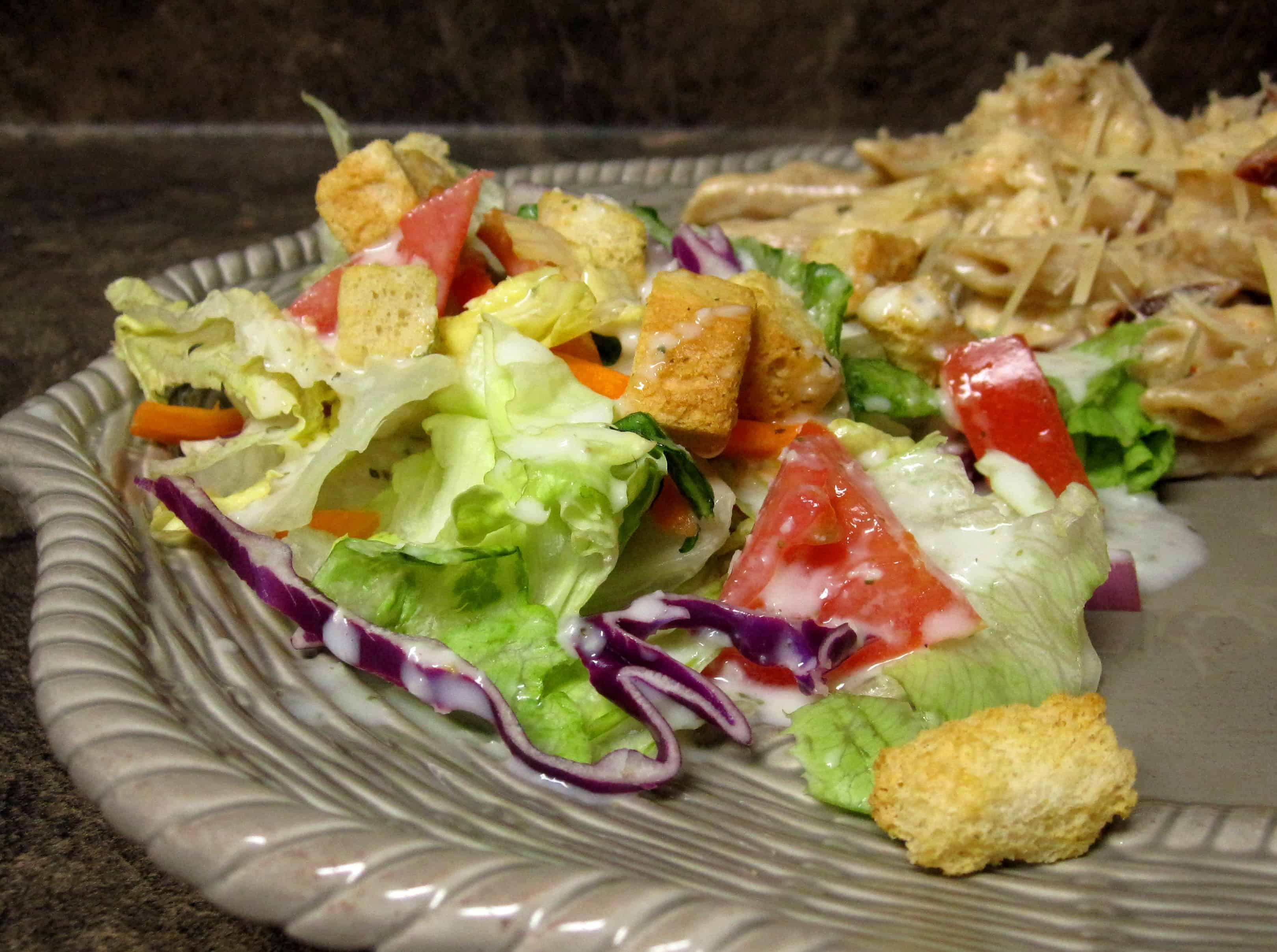 Homemade Olive Garden Salad And Dressing The Spiffy Cookie