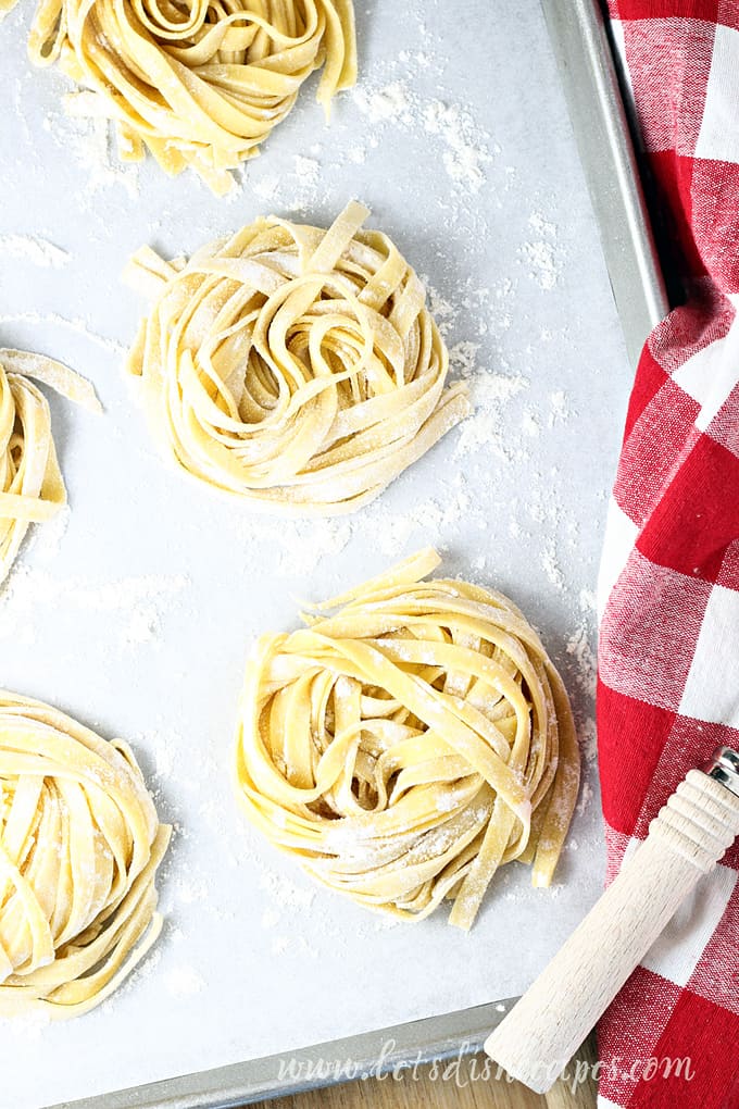 Homemade Pasta Noodles Let Amp 39 S Dish Recipes