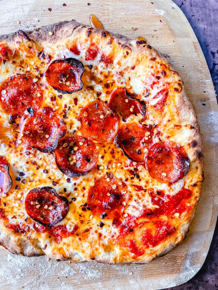 Homemade Pepperoni Pizza Modern Honey