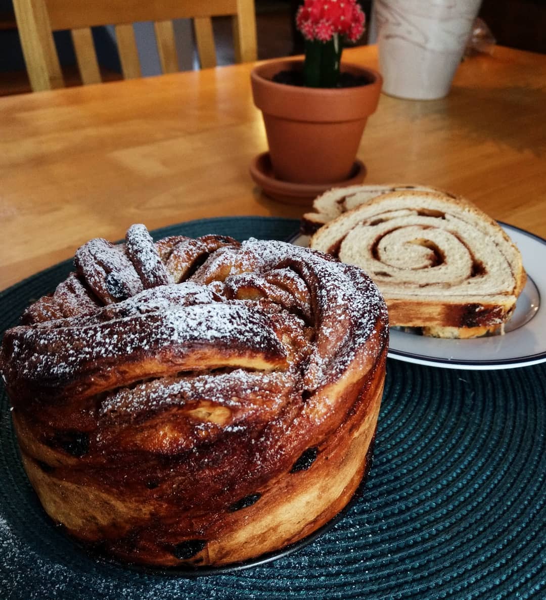 Homemade Raisin Cinnamon Swirl Bread R Food