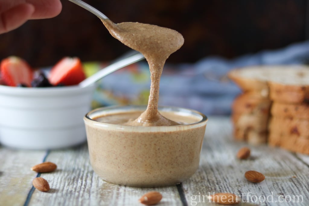 Homemade Roasted Almond Butter Flavorful Recipes Food Homemade