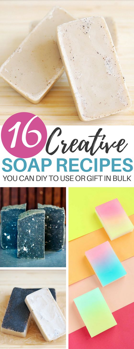 Homemade Soap Recipes 16 Creative Ideas That You Can Diy Easily