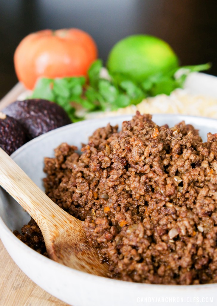 Homemade Taco Meat Candy Jar Chronicles