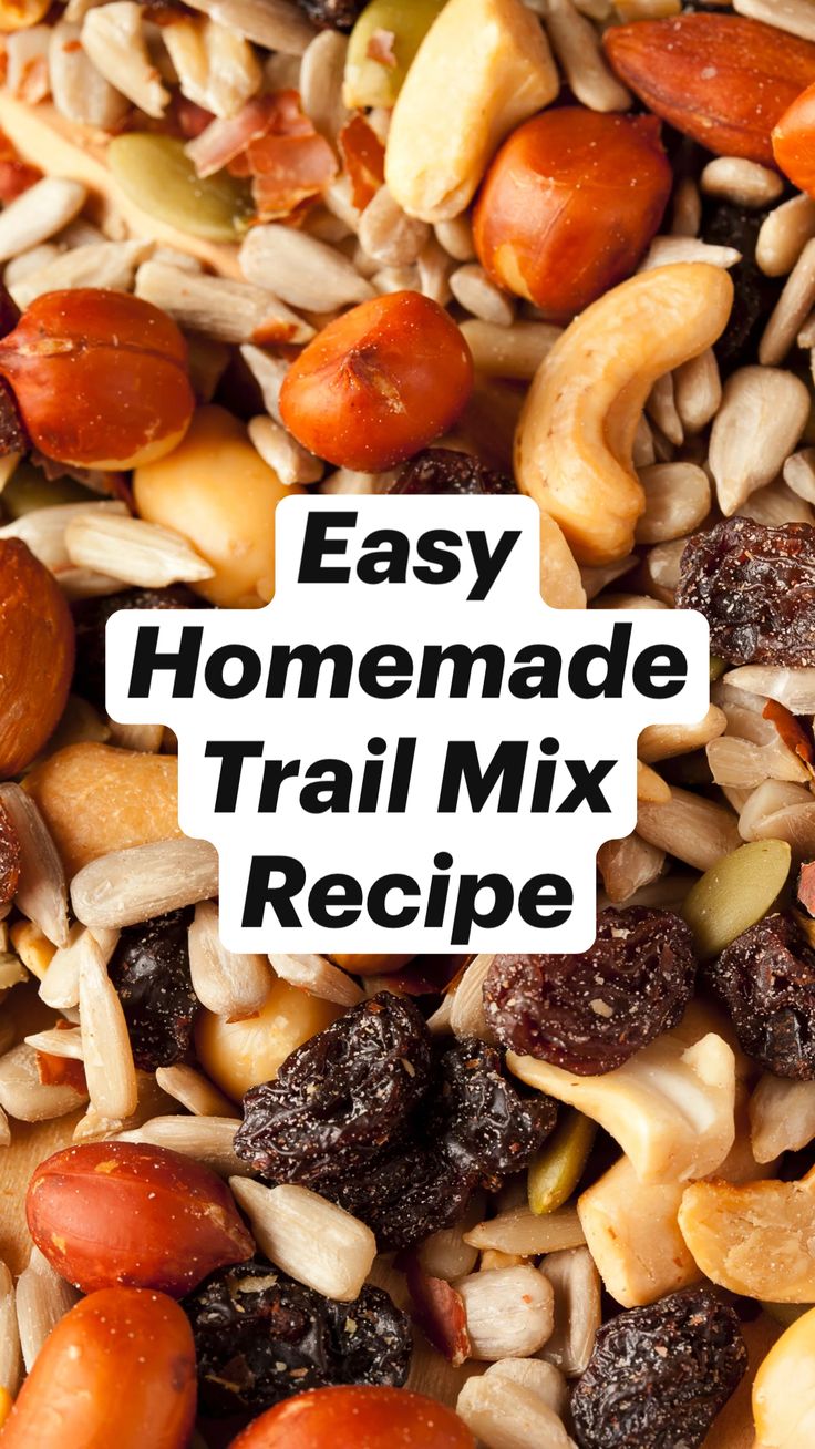 Homemade Trail Mix The Toasty Kitchen