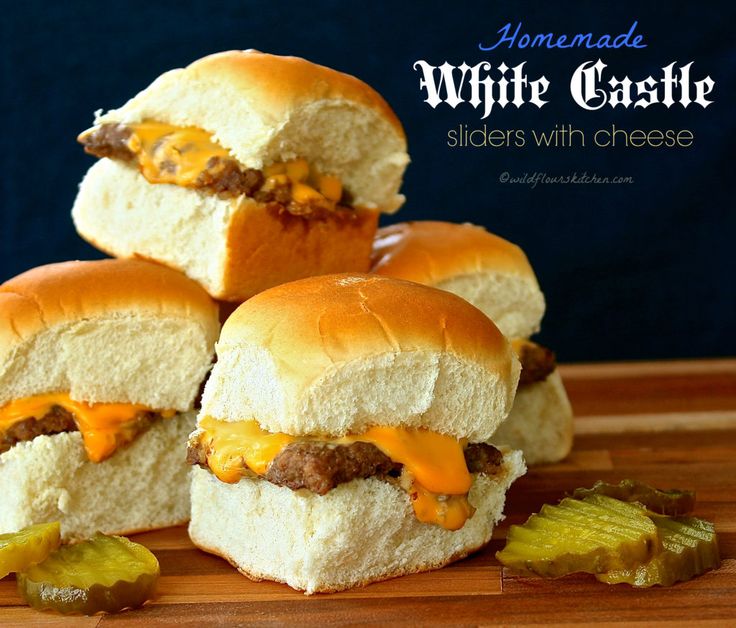 Homemade White Castle Sliders That Actually Taste Like White Castle