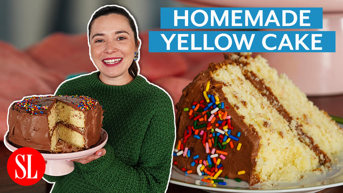 Homemade Yellow Cake Recipe