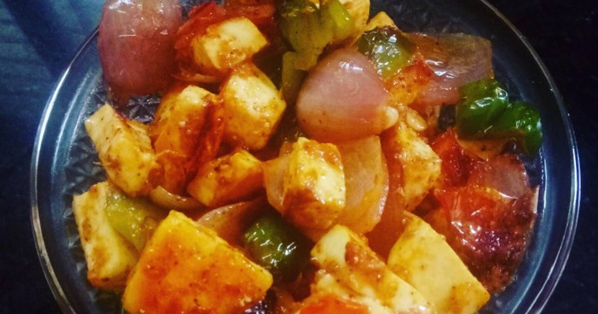 Honey Chilli Paneer Cupcakeree Paneer Recipes Chilli Paneer Indian Food Recipes