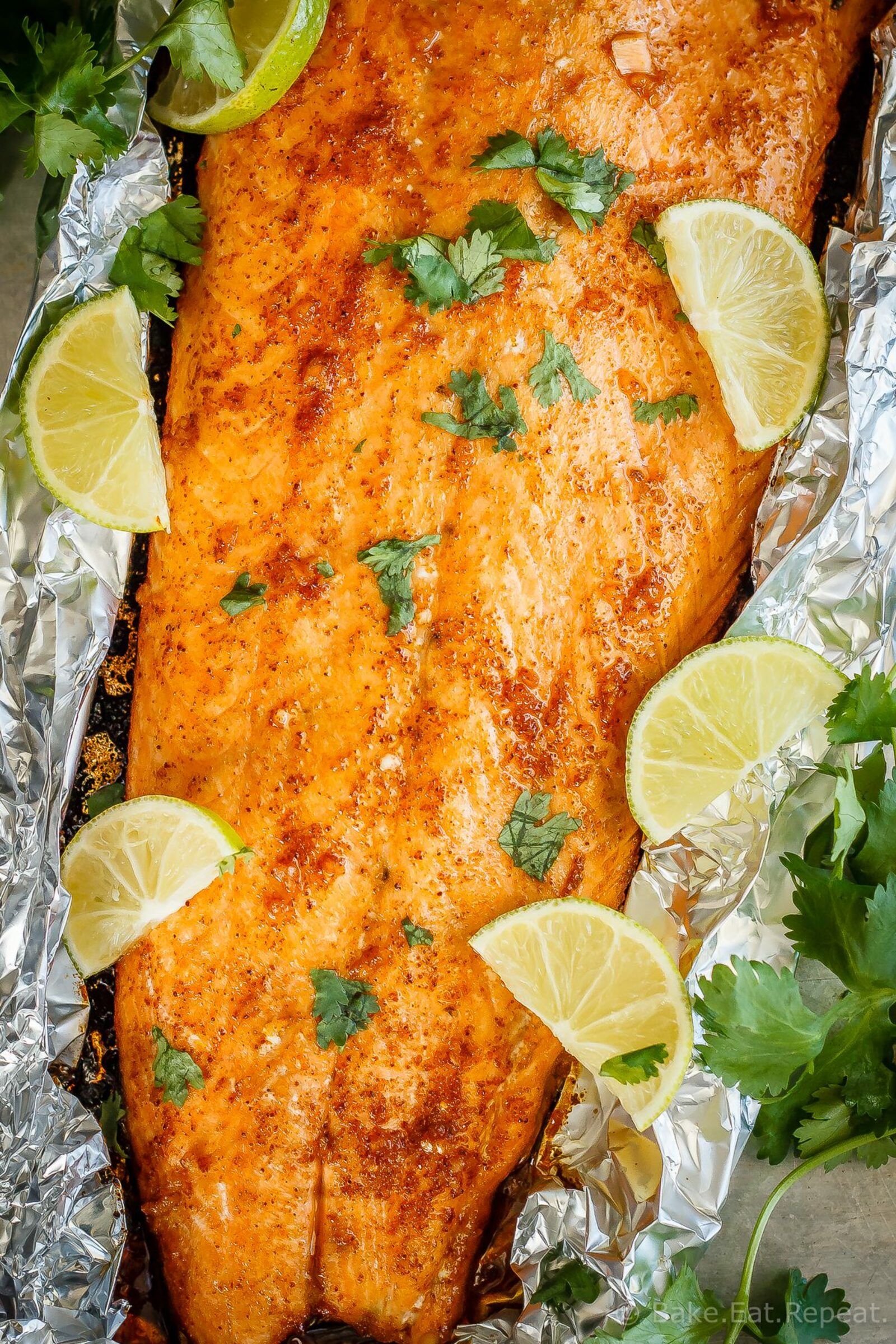 Honey Lime Baked Salmon In Foil Recipe Baked Salmon Delicious