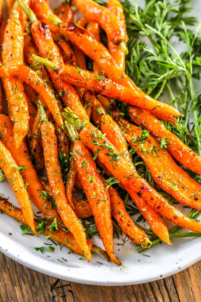 Honey Roasted Carrots Recipe Quick Easy Healthy Ish Side Dish