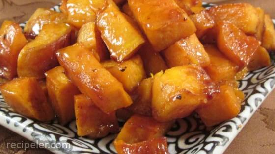 Honey Roasted Sweet Potatoes Recipe Whitneybond Com