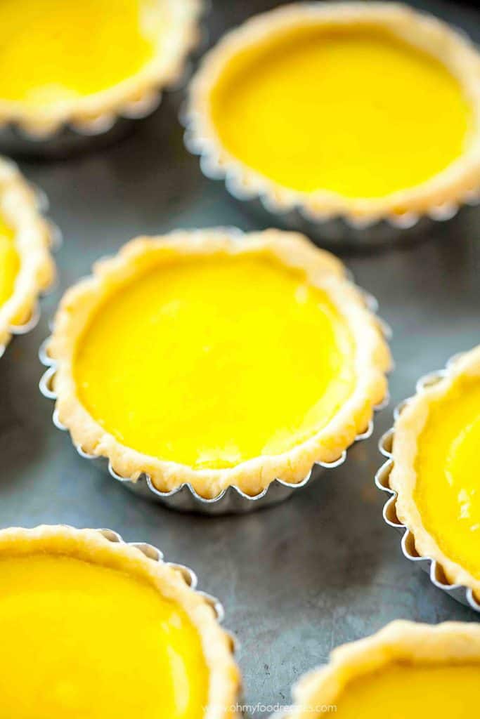 Hong Kong Egg Tart Or Dan Tat Oh My Food Recipes