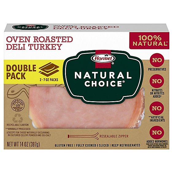 Hormel Natural Choice Oven Roasted Deli Turkey Lunch Meat 8 Oz Pick N Save