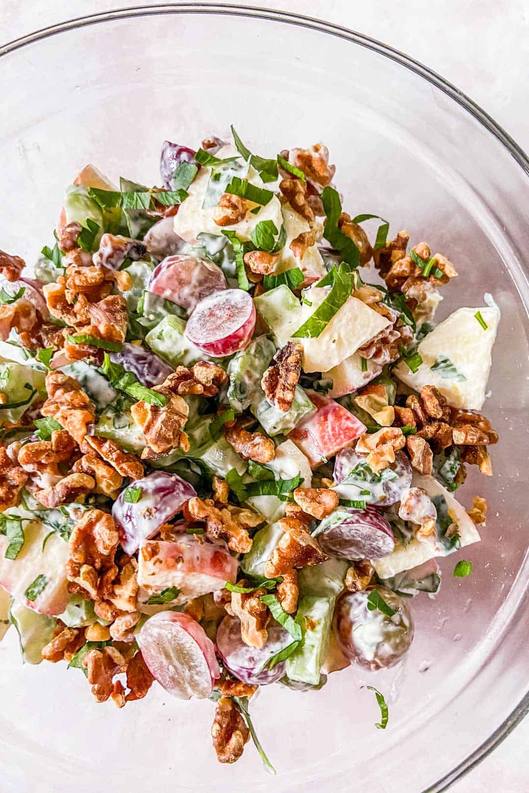 How Do You Make Waldorf Salad Healthy Recipe Waldorf Salad Dinner Salads Waldorf Salad Recipe