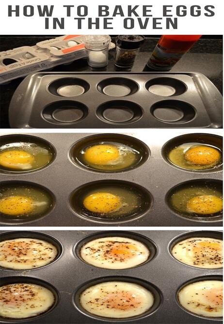 How To Bake Eggs In The Oven Step By Step Instruction On How To Get