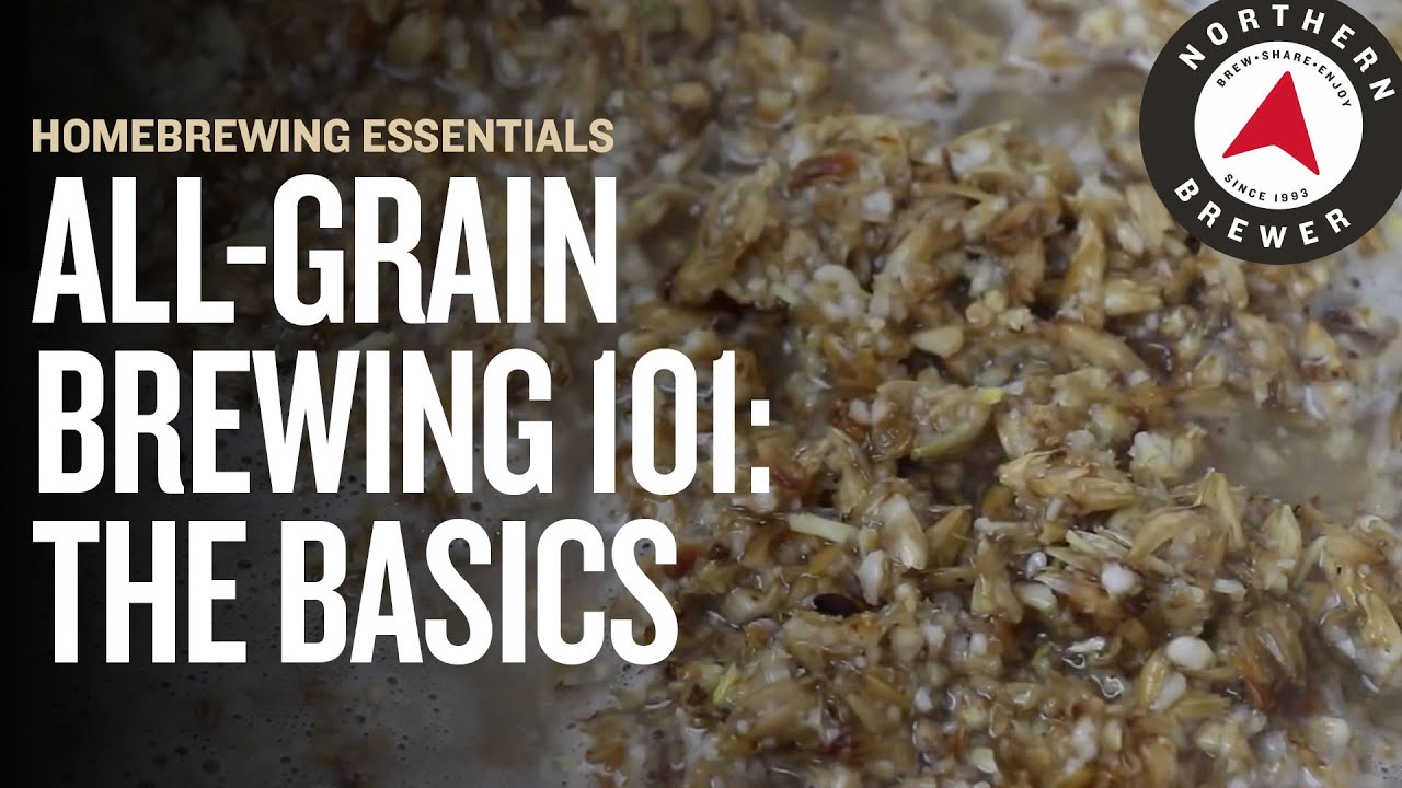 How To Brew All Grain Beer Youtube