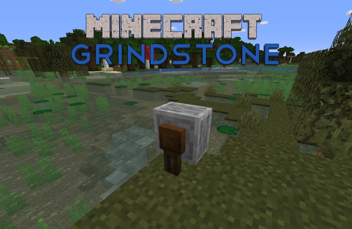 How To Craft And Use The Minecraft Grindstone Utility Block Inversegamer