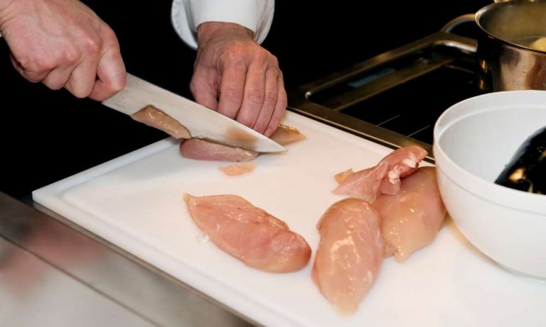 How To Cut Chicken Breasts Into Tenders At Home