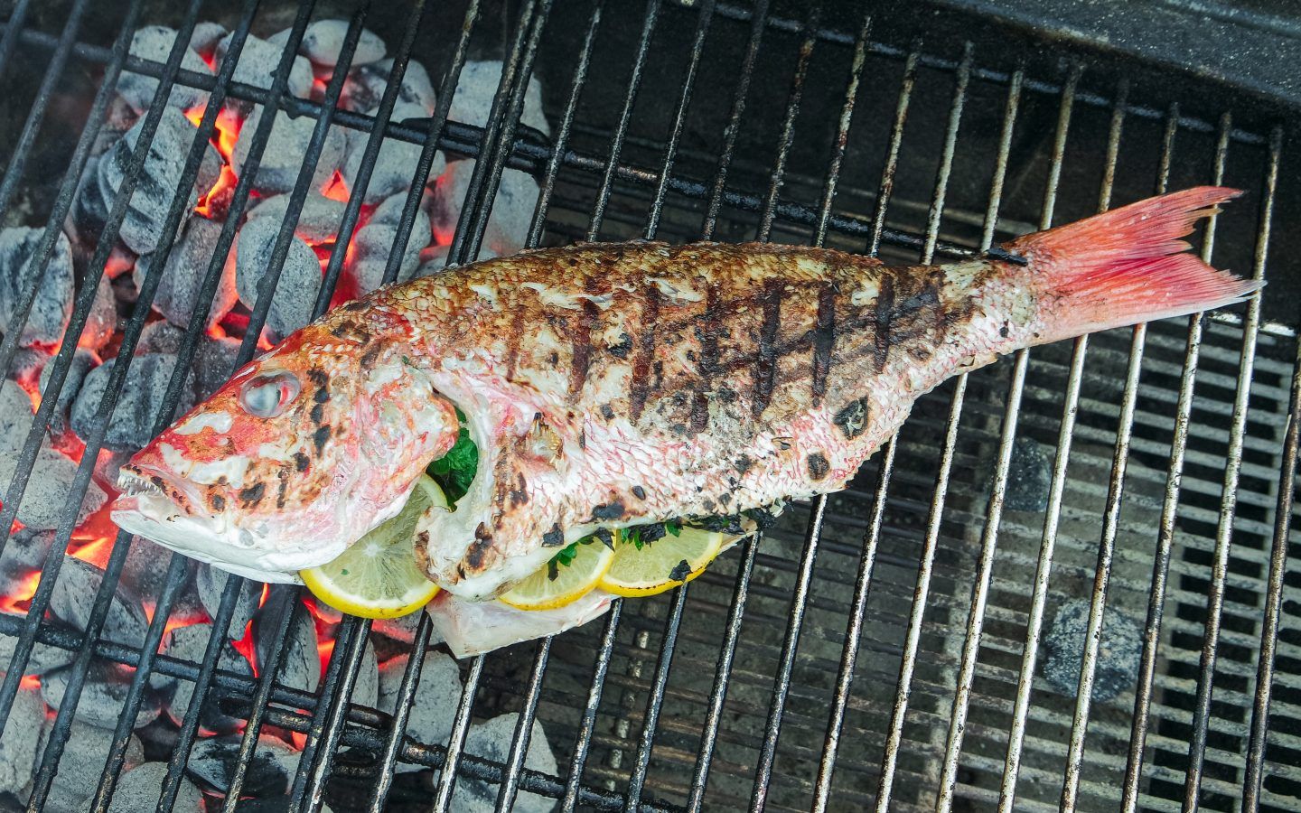 How To Grill Whole Fish Without It Sticking Jess Pryles