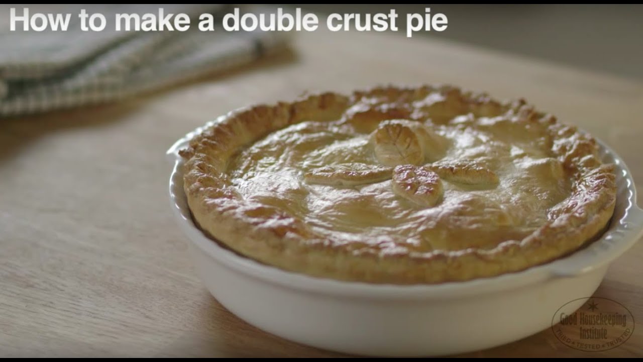 How To Make A Single Crust Pie Good Housekeeping Uk Youtube