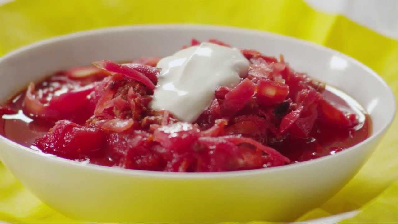 How To Make Borscht Beautiful Simple Recipe Youtube