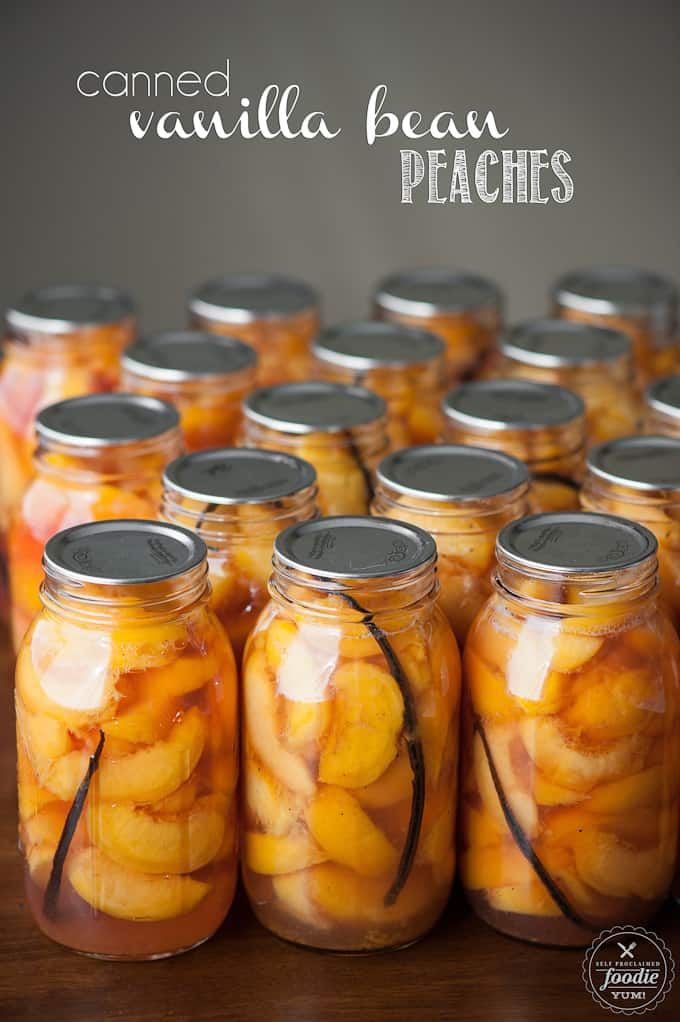 How To Make Canned Peaches Low Sugar Recipe Self Proclaimed Foodie