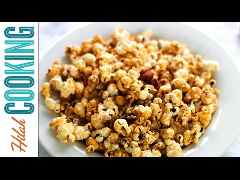 How To Make Caramel Corn Cracker Jack Hilah Cooking