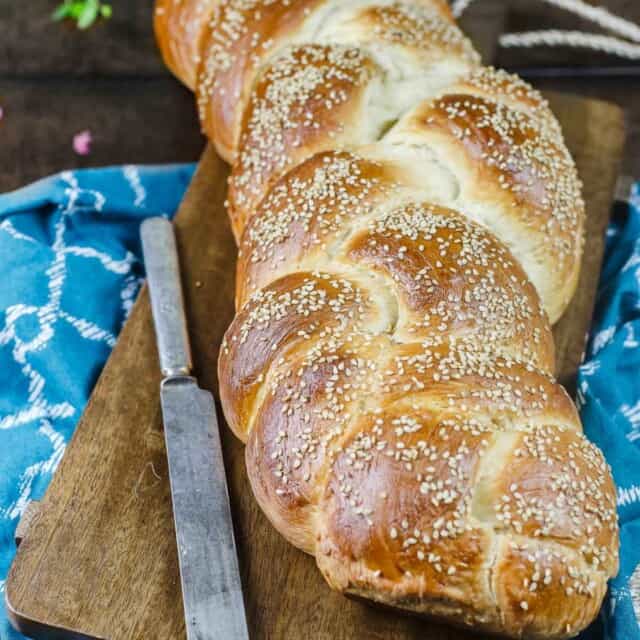 How To Make Challah Bread Easy Challah Recipe The Mediterranean Dish