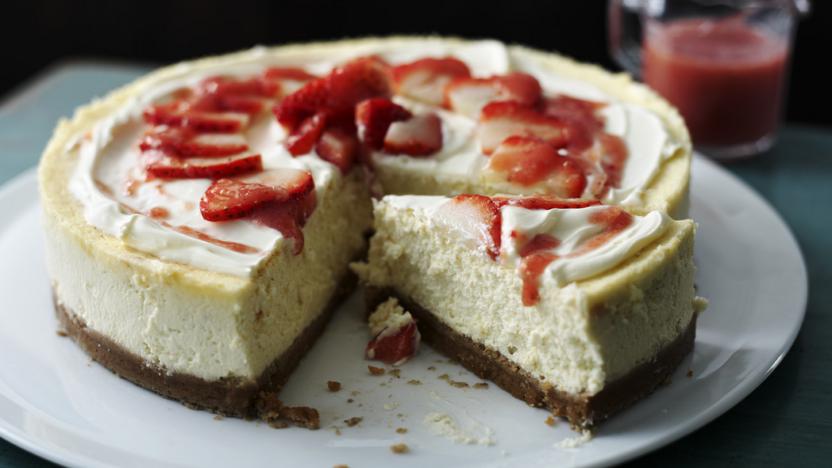 How To Make Cheesecake Recipe Bbc Food