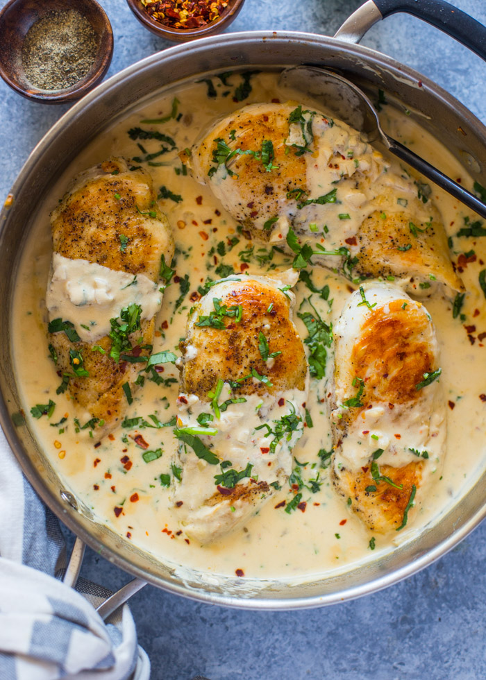 How To Make Delicious Creamy Chicken Skillet Recipes Pioneer Woman