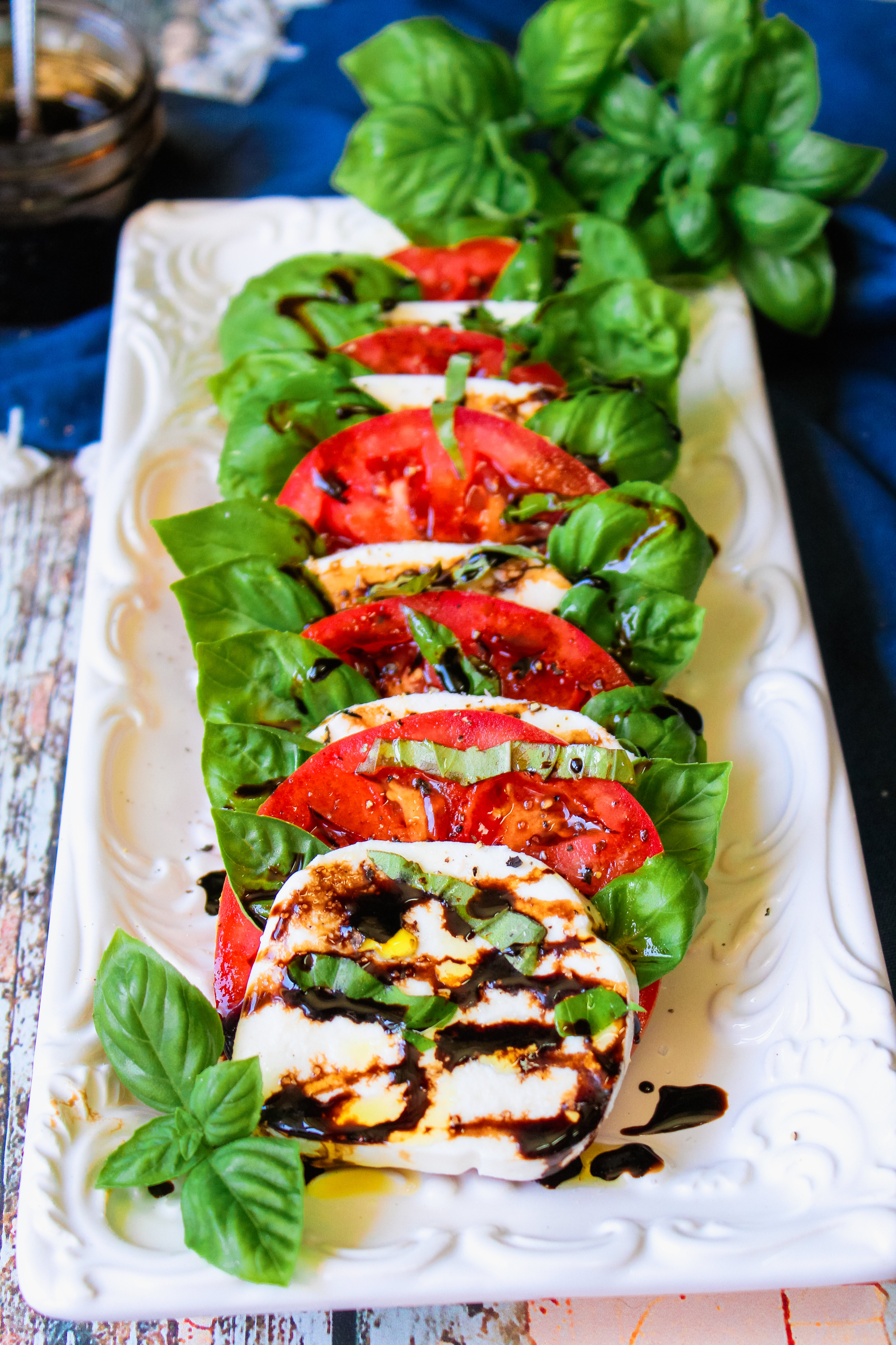 How To Make Easy Caprese Salad With Balsamic Glaze Kitchn