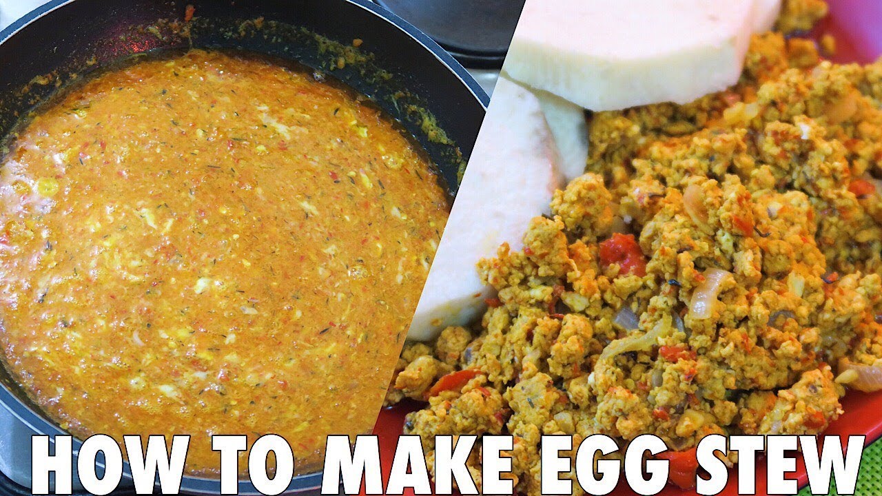 How To Make Egg Stew Youtube