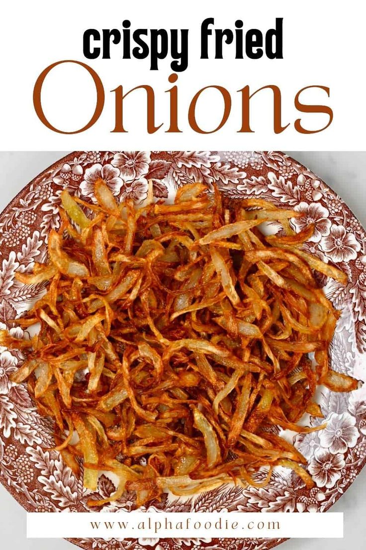 How To Make Fried Onion